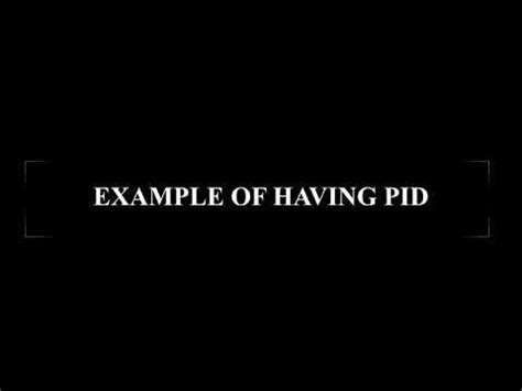Understanding & learning to identify PID in 90 seconds!.
